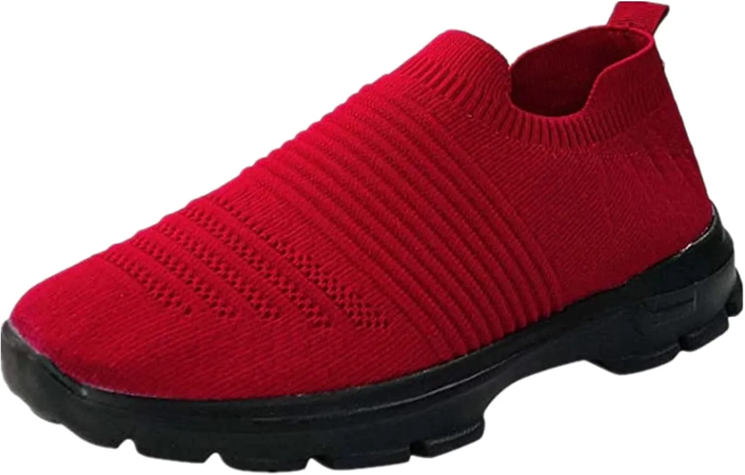 Women's Casual Running Jogging Sneakers, Orange, Size 6-12