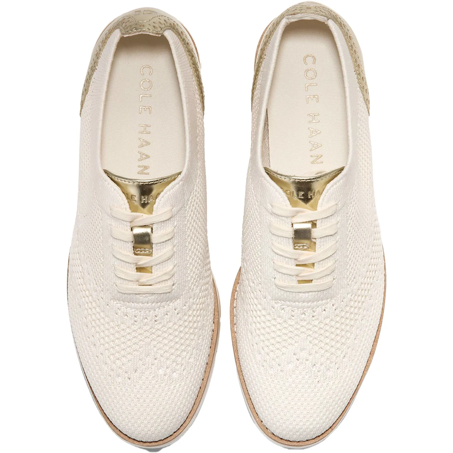 Women's Grand City Platform Stitchlight Oxford Ivory Knit