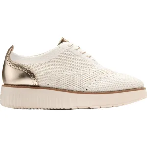 Women's Grand City Platform Stitchlight Oxford Ivory Knit