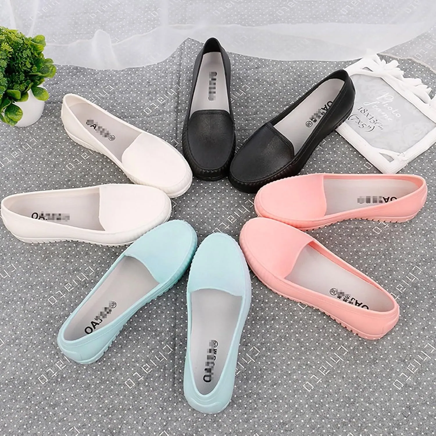 Women's Leather Shoes Orthopedic Slip-On Loafers Soft Walking Driving Shoes Business Work for Boys Casual Wear
