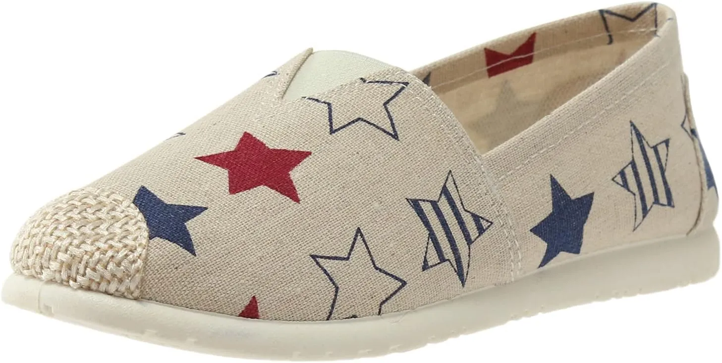 Women's Loafers Casual Slip on Flat Shoes Casual Shoes Women's Comfort Penny Loafers with Arch Support