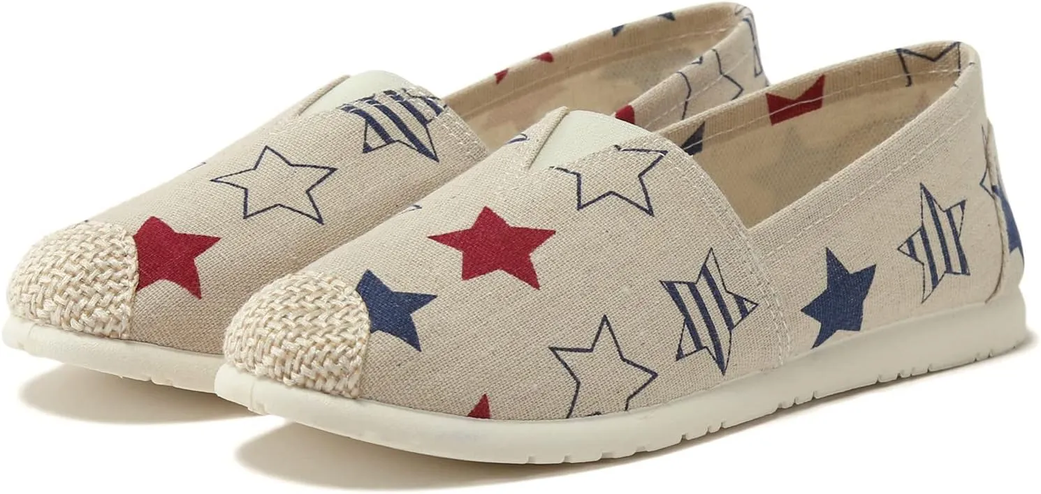 Women's Loafers Casual Slip on Flat Shoes Casual Shoes Women's Comfort Penny Loafers with Arch Support