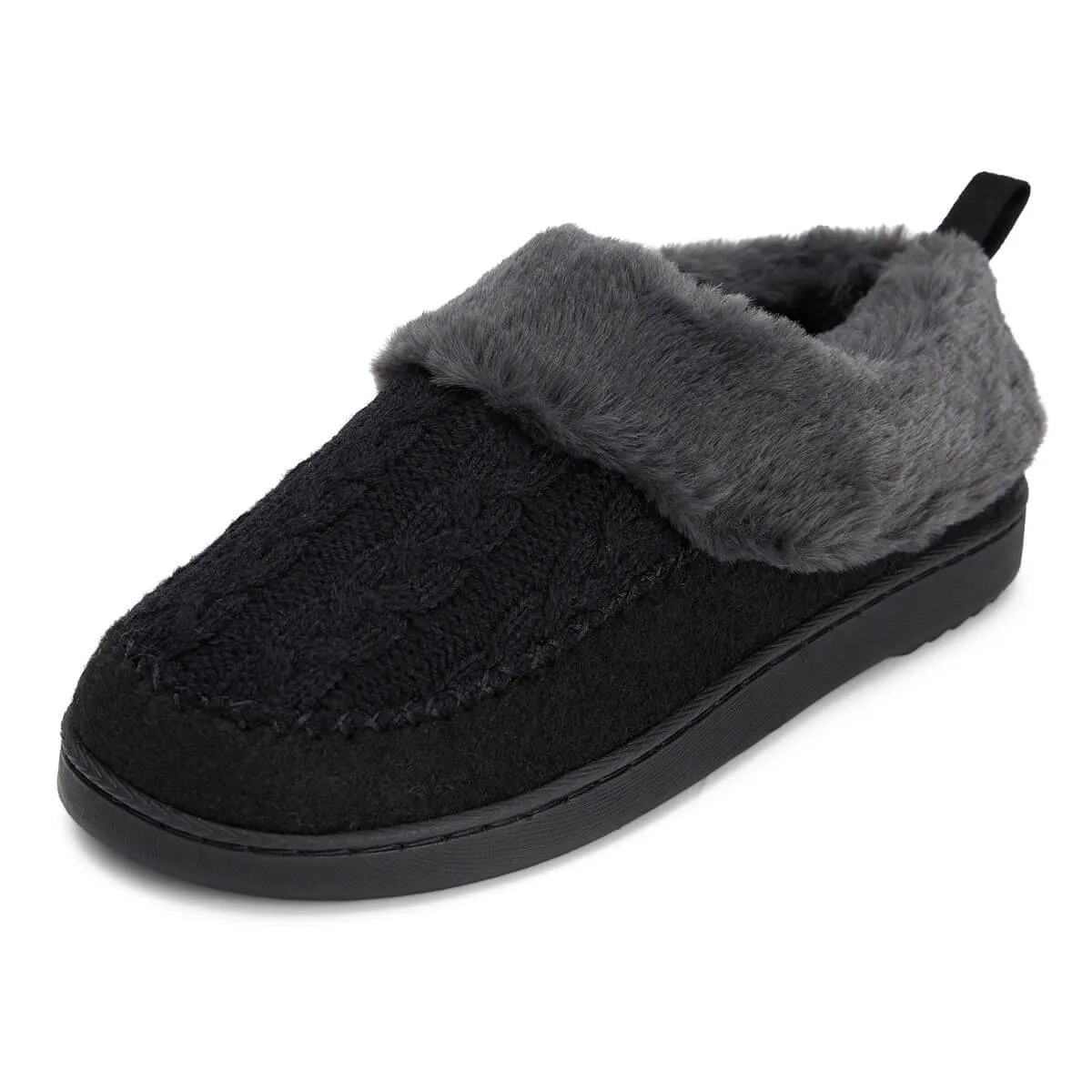 Women's Rebecca Cable Knit Clog Slipper