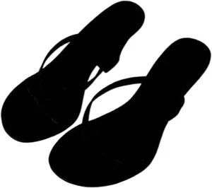 Womens Sandals High heel women's shoes thong sandals women's summer thick heel genuine leather outer wear sandals