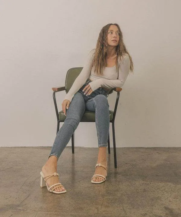 Womens Shoes Style No. Sawyer - Two Strap Summer Heel