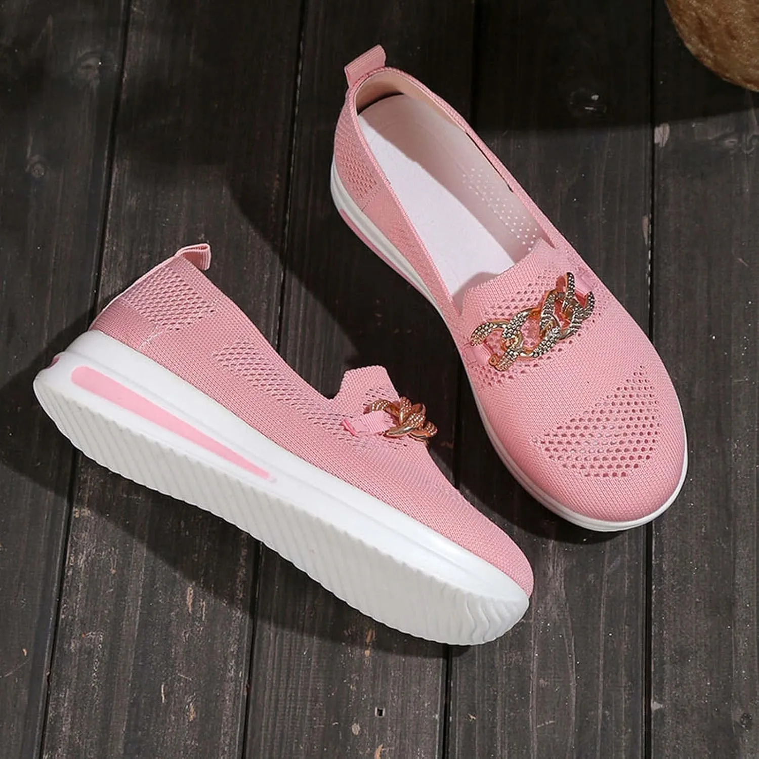 Womens Slip on Sneakers Comfy Orthopedic Shoe Athletic Wide Width Sneaker Arch Support Shoes Casual Running Hiking Workout Footwear