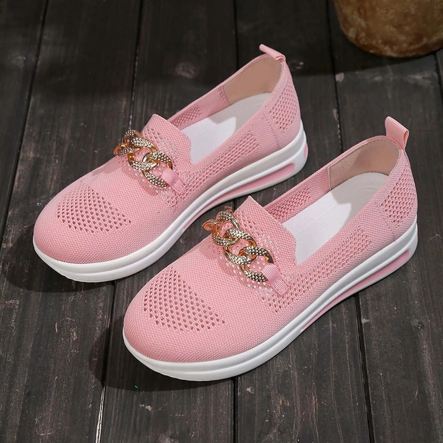 Womens Slip on Sneakers Comfy Orthopedic Shoe Athletic Wide Width Sneaker Arch Support Shoes Casual Running Hiking Workout Footwear