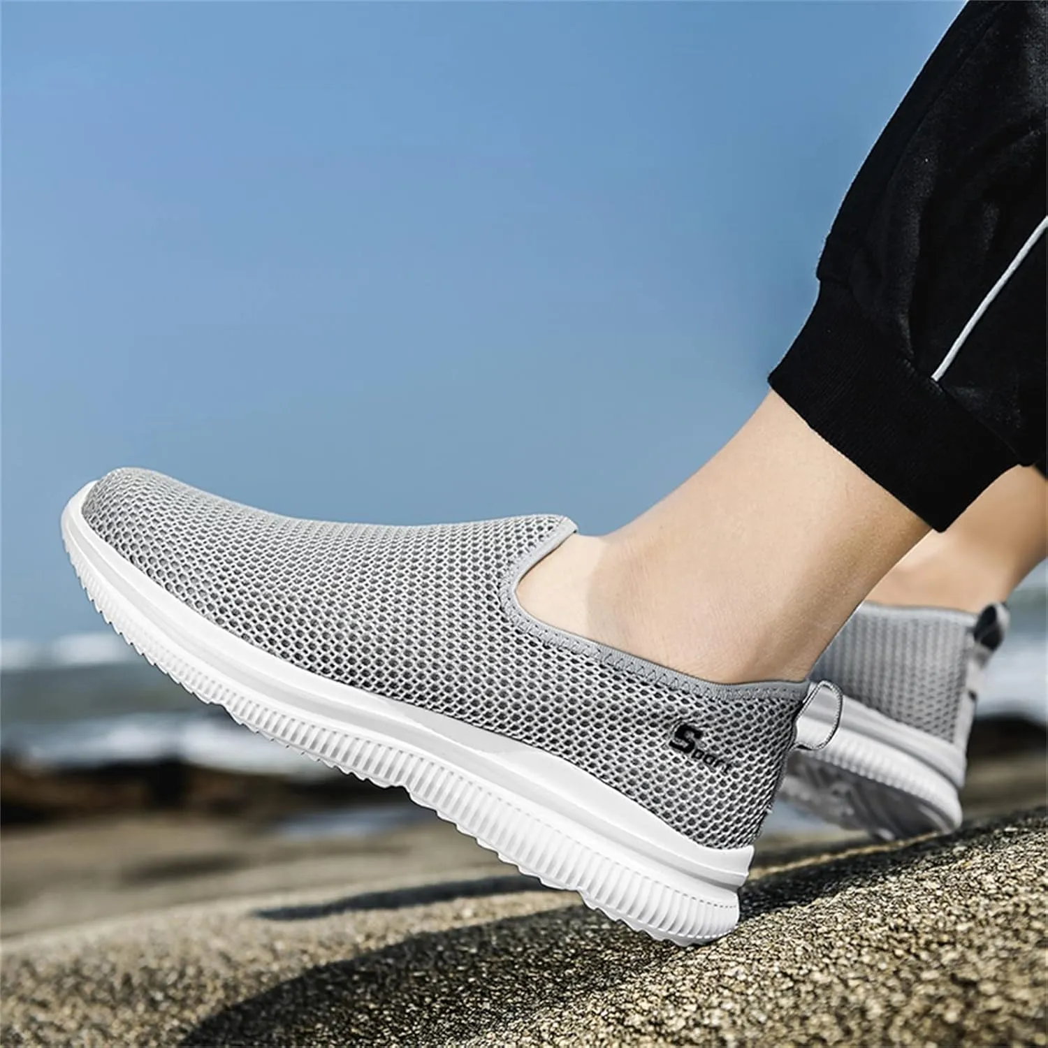 Women's Sneakers Athletic Sport Running Tennis Walking Shoes Tennis Shoes Men Wide Business Casual Shoes Waterproof Sneakers White Tennis Shoe White Loafers