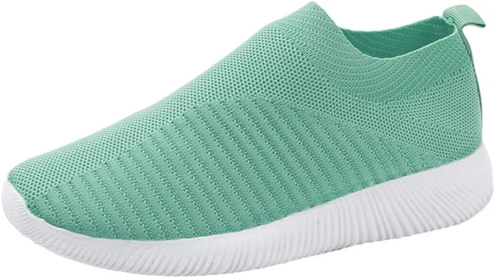 Womens Walking Shoes Sock Casual Ladies Fashion Sneakers Slip On Shoes Women High Top Men Casual Dress Shoes Fashion Sneakers 2025 Waterproof Tennis Shoe Casual Loafers