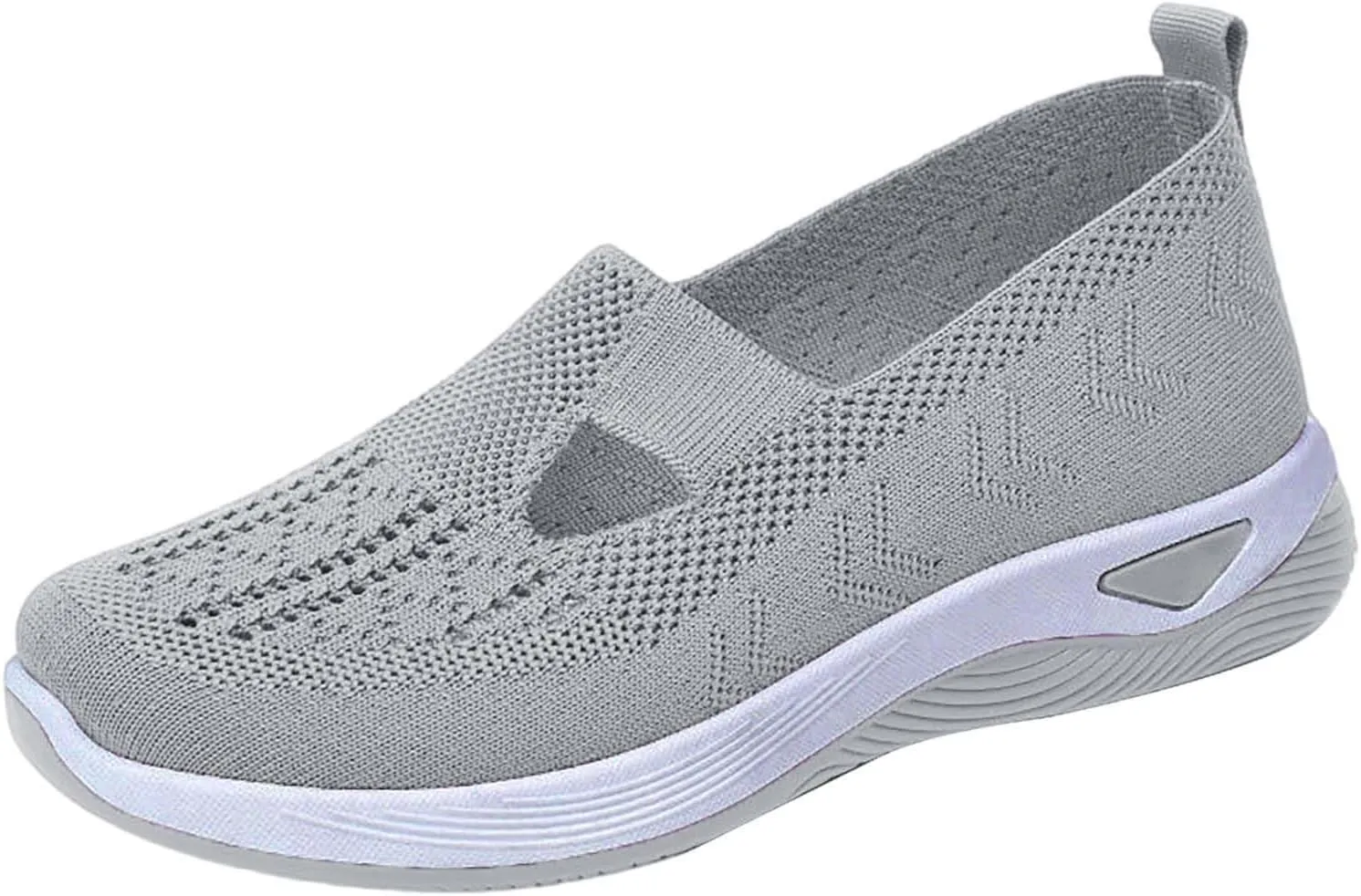 Women's Woven Orthopedic Breathable Soft Shoes Mens Running Shoes Sports Women Shoes Casual Waterproof Sneakers White Tennis Shoe White Loafers