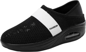 Workout Athletic Sport Shoes for Men Slip On Lightweight Breathable Fashion Sneaker Business Formal Dress Shoes