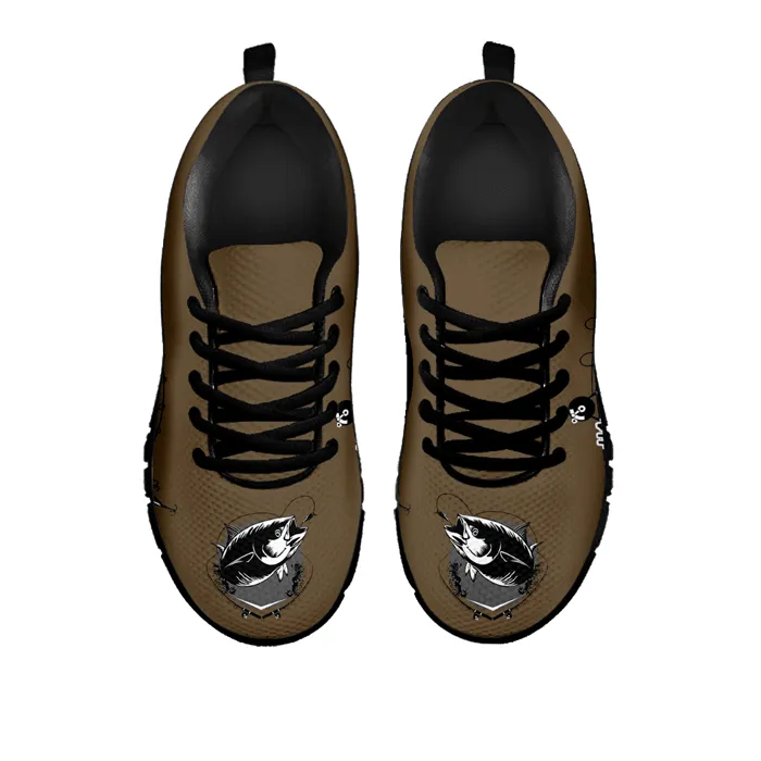 Worlds Best Fishing Dad - Men's Running Shoes (D)