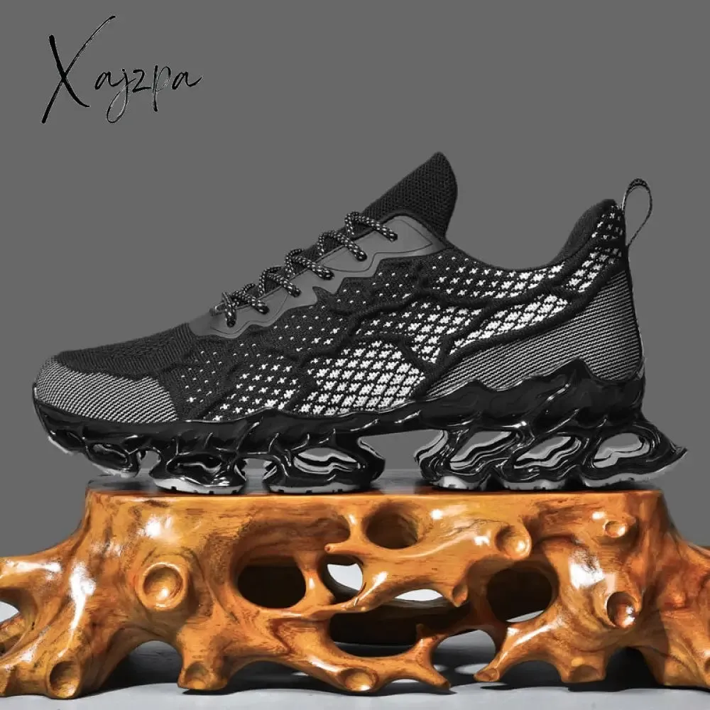 Xajzpa - men shoes Sneakers Male tenis Luxury designer shoes Mens casual Shoes platform Shoes fashion Blade loafers running Shoe for men