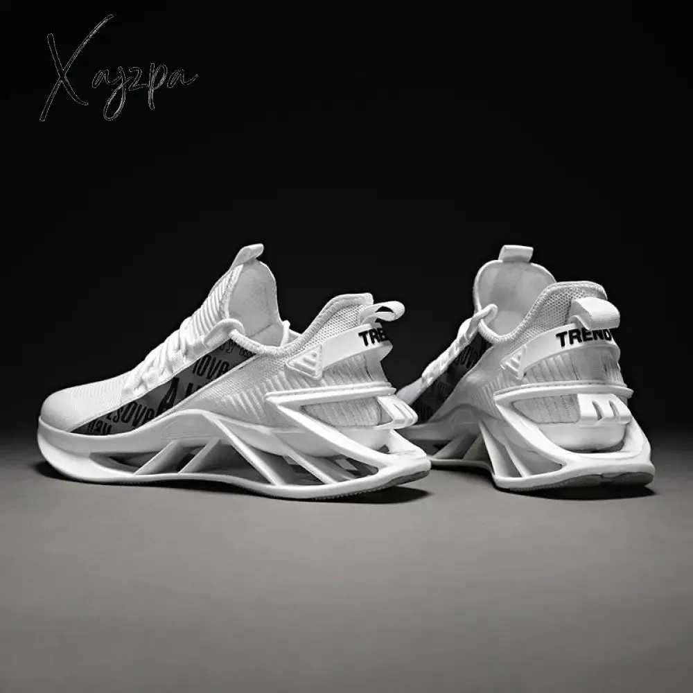 Xajzpa - men shoes Sneakers Male tenis Luxury designer shoes Mens casual Shoes platform Shoes fashion Blade loafers running Shoe for men