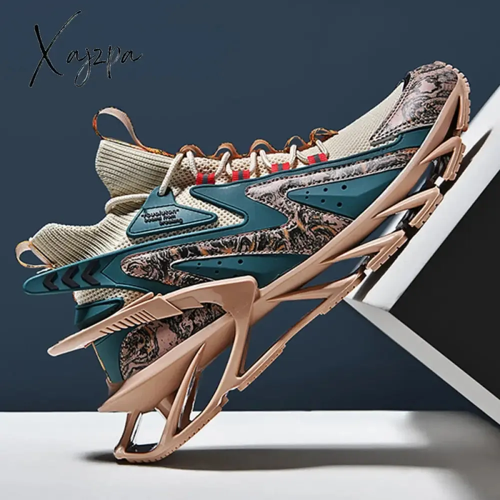 Xajzpa - men shoes Sneakers Male tenis Luxury designer shoes Mens casual Shoes platform Shoes fashion Blade loafers running Shoe for men