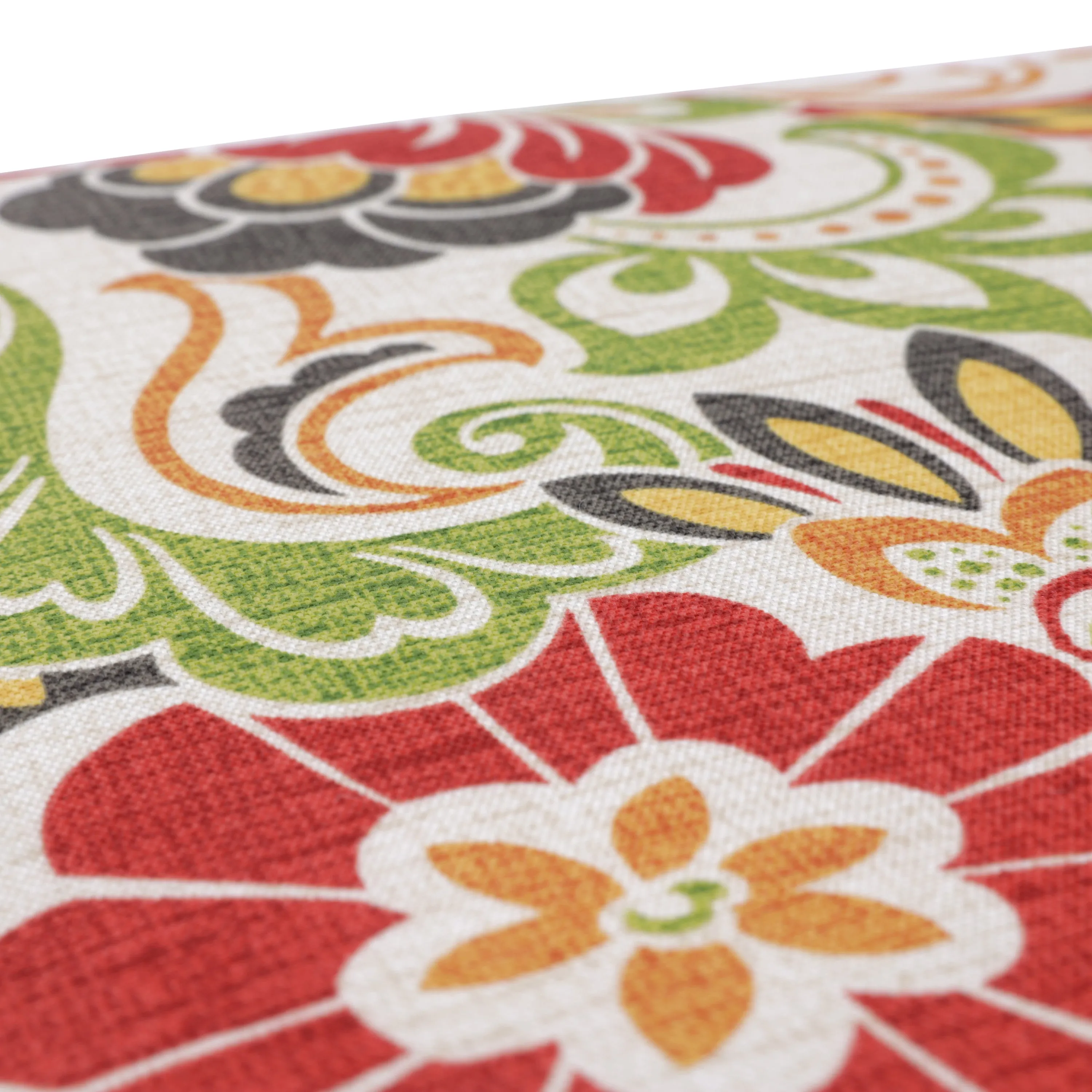 Zoe Citrus Squared Corners Seat Cushion 20X20X3 (Set Of 2)