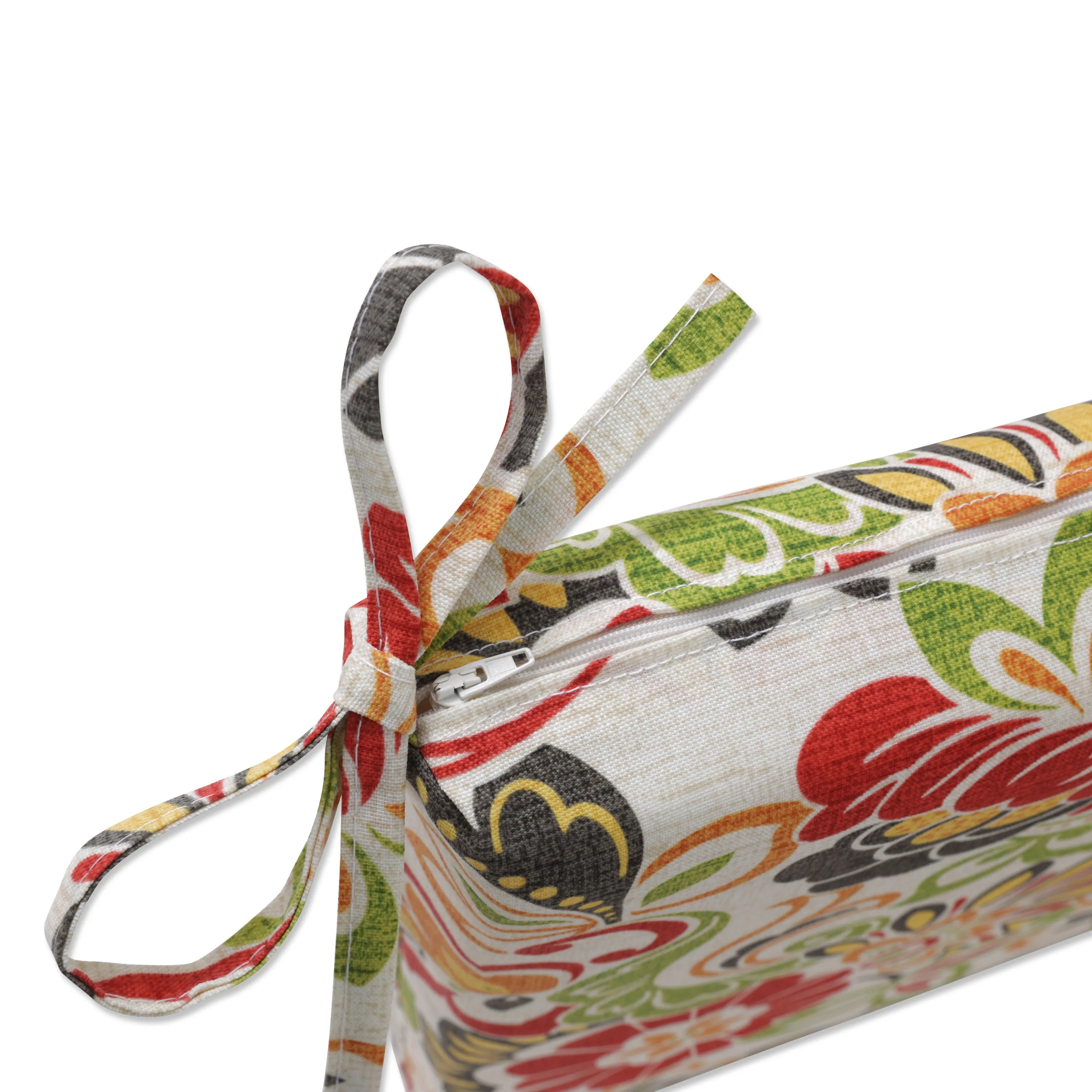 Zoe Citrus Squared Corners Seat Cushion 20X20X3 (Set Of 2)